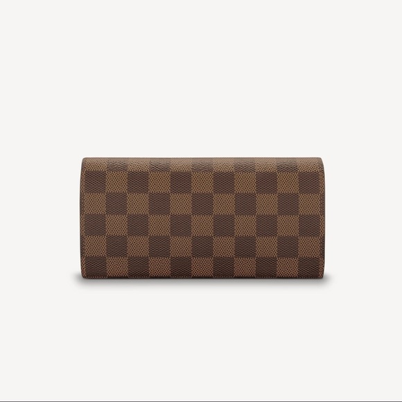 LOUIS VUITTON Emilie Wallet Damier Ebene AUTHENTIC - Picture 11 of 11